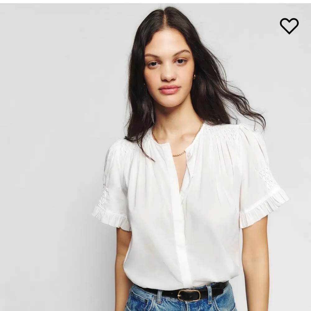 Reformation Adeline Top